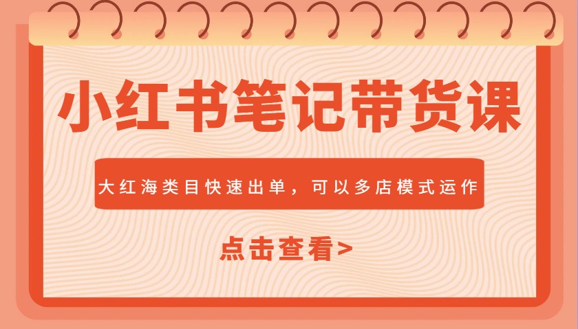 小红书笔记带货课，大红海类目快速出单，市场大，可以多店模式运作-游戏体验馆
