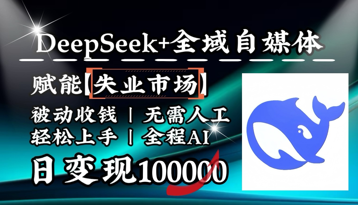 降维打击,DeepSeek+失业市场,全自动操作,结合人人刚需,单月利润轻松破100000+插图 降维打击,DeepSeek+失业市场,全自动操作,结合人人刚需,单月利润轻松破100000+插图