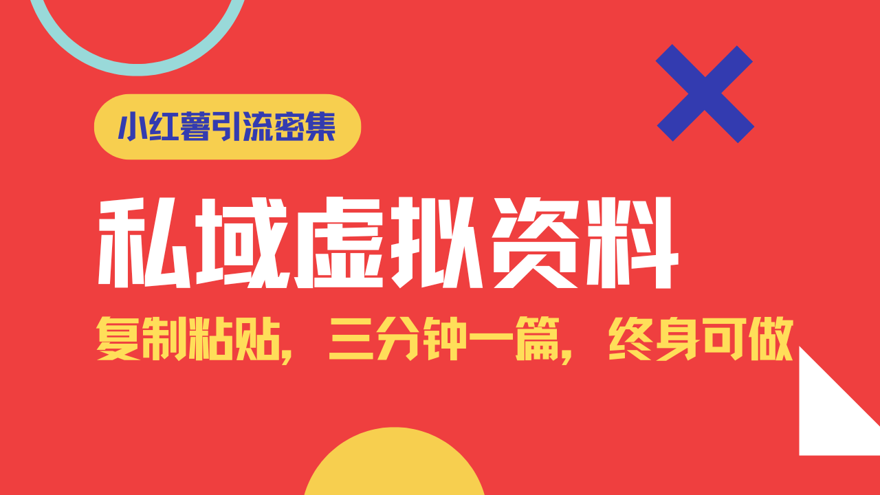 小红书引流私域旅游虚拟资料玩法，复制粘贴，三分钟一篇图文，日入1000…-游戏体验馆