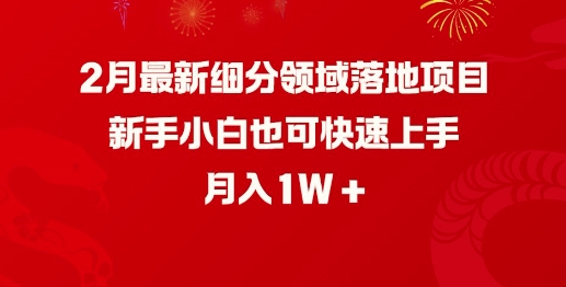 2月最新细分领域落地项目，新手小白也可快速上手，月入1W-游戏体验馆